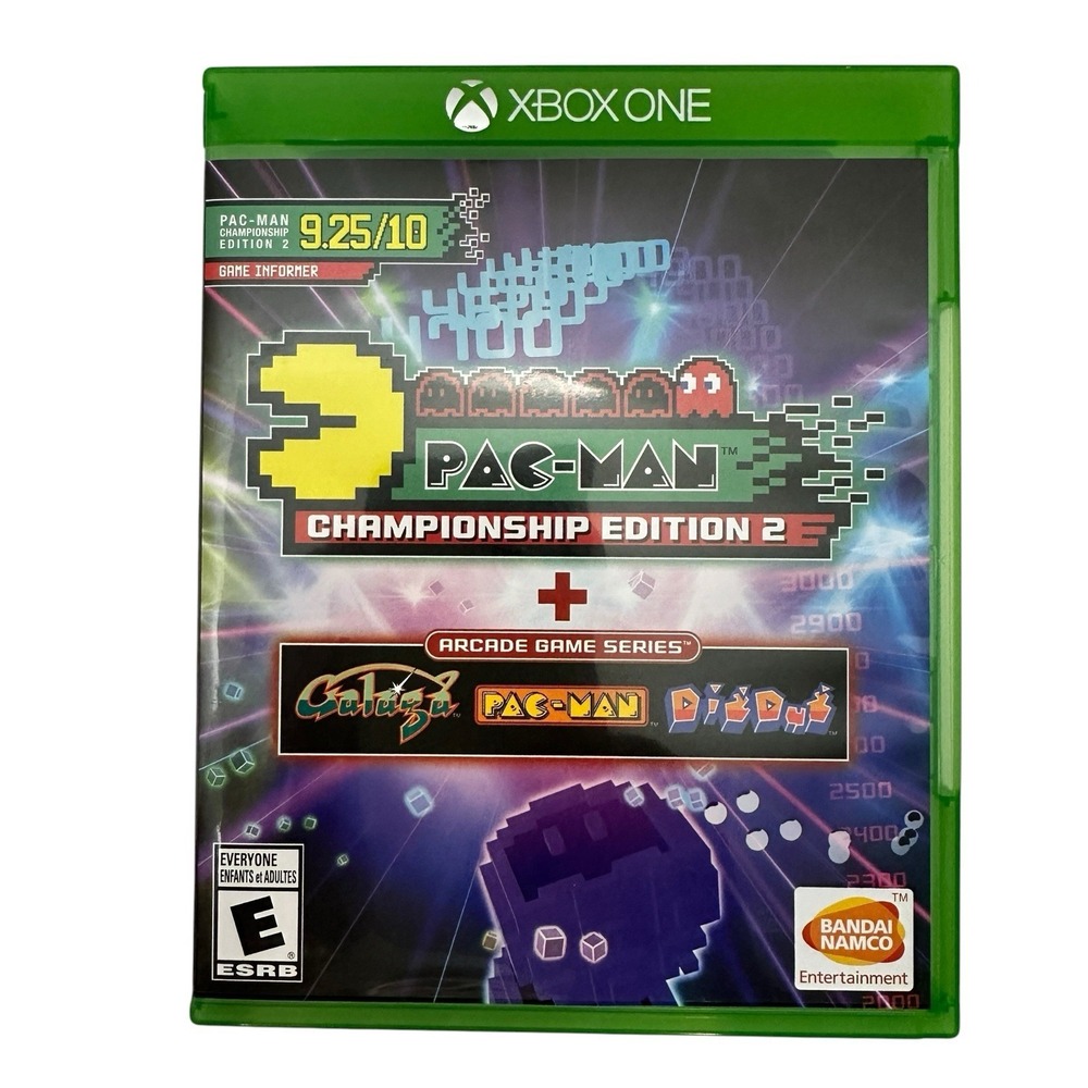 Pac-Man Championship Edition 2 Arcade Game Series Xbox One Arcade Original Case